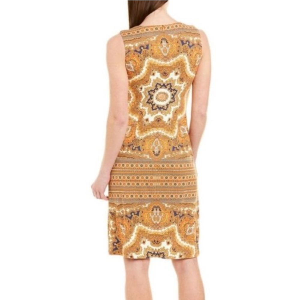 J MCLAUGHLIN Sophia Catalina Cloth Paisley Sleeveless Midi Dress Women’s Sz S - Picture 3 of 9
